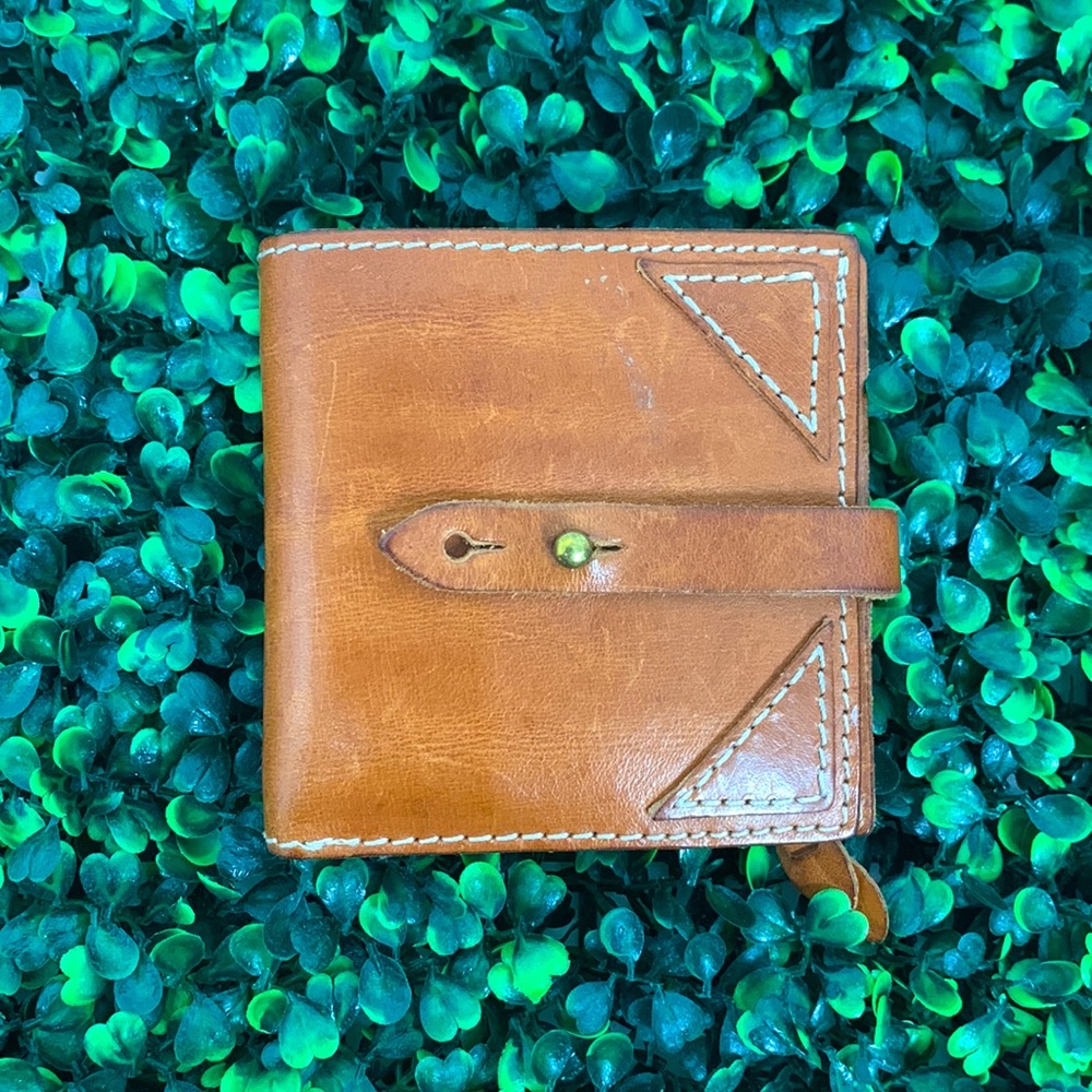 Madewell Leather Tan Bifold Wallet
